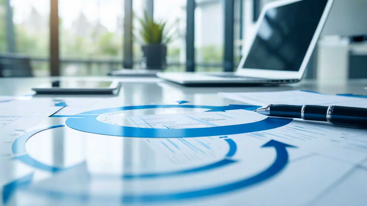 Contract lifecycle management workflow diagram from intake through renewal