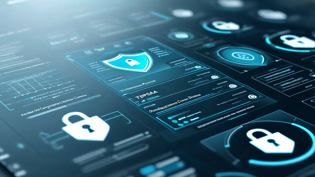 Data privacy compliance dashboard showing TDPSA requirements and contract obligations